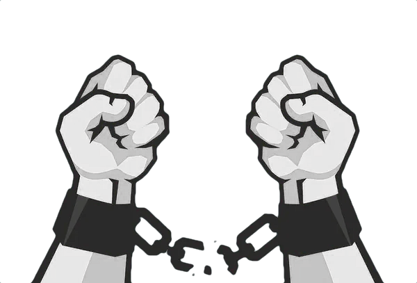 Hands clasped in prayer